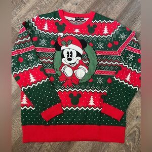 Disney's Mickey Mouse Ugly Christmas Sweater- Size XXL